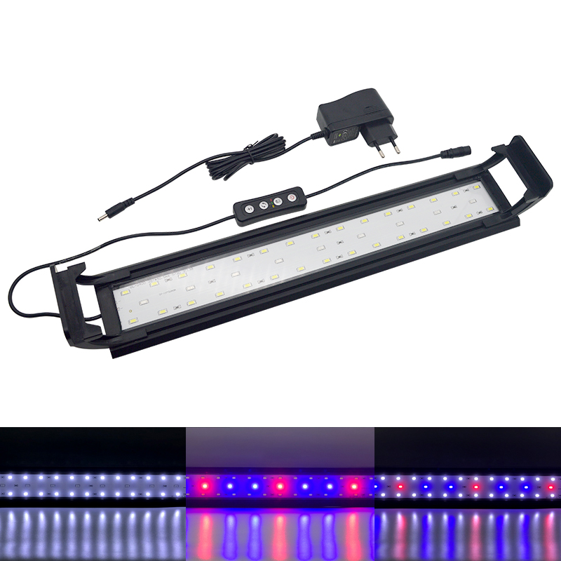 Aquarium Plant Grow Light - Lampu LED Akuarium untuk 16-64CM Lampu