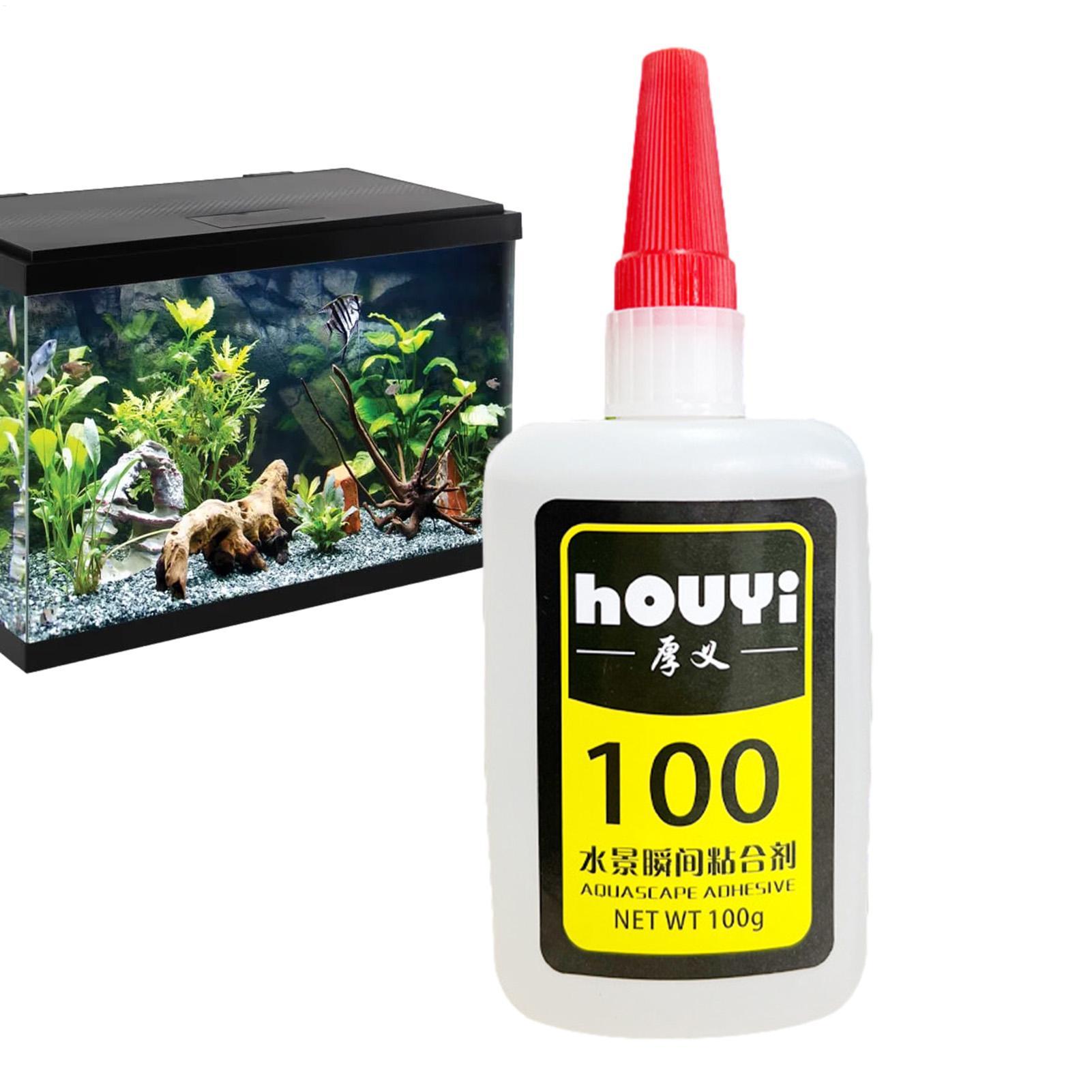 Aquarium Planting - 50/100g Lem Instan Bening untuk Aquascaping,