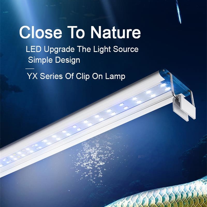 Aquarium Plant Grow Light - Lampu tanaman air LED Super tipis,