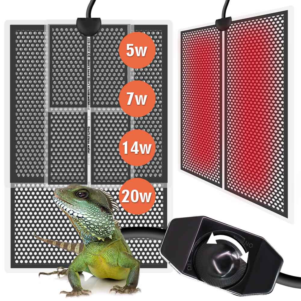 Planted Aquarium Heater - Alas panas reptil, pemanas terarium 5/7/14-20
