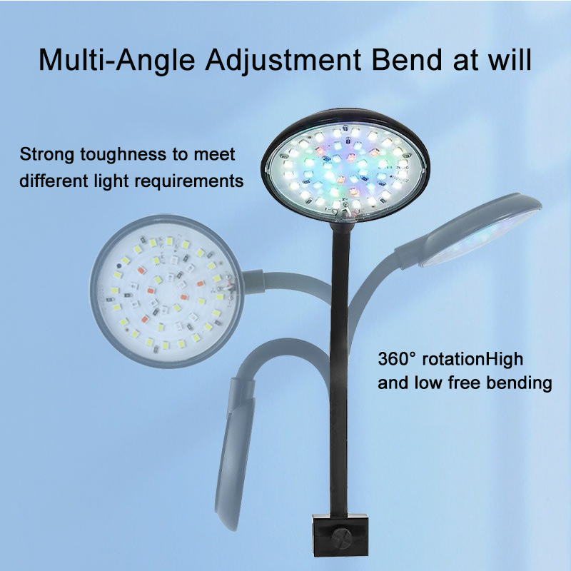 Lampu LED akuarium USB dekoras - Aquarium Plant Grow Light ulasan dan harga