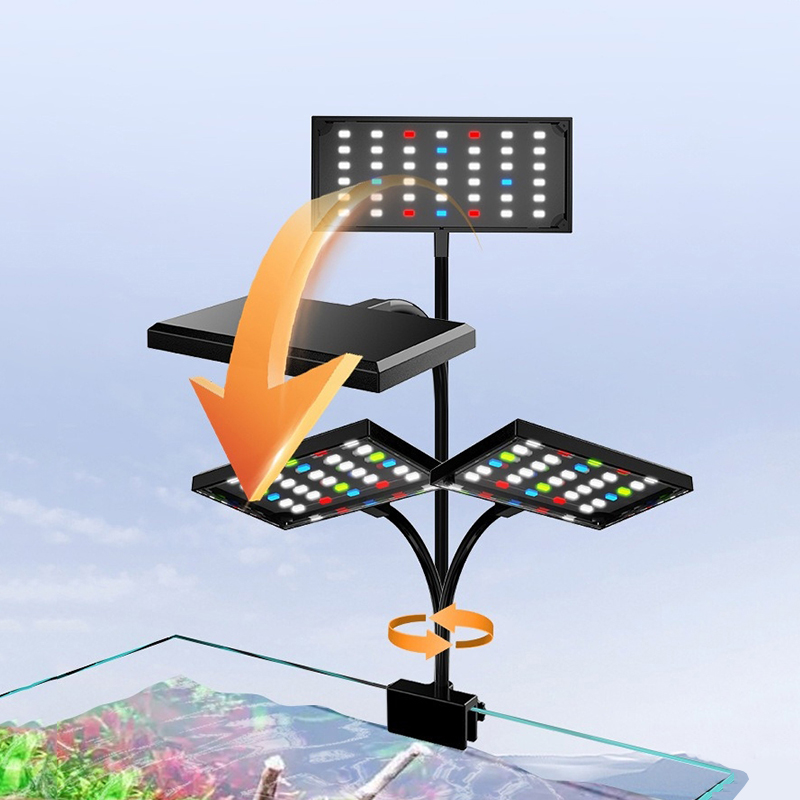 Lampu LED Akuarium USB Spektru - Aquarium Plant Grow Light ulasan dan harga