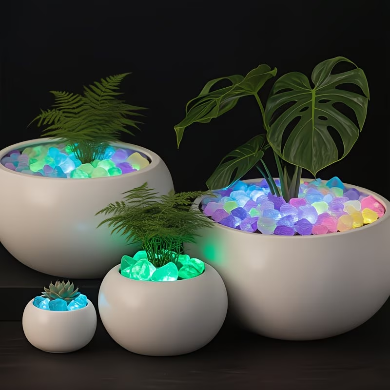 300 Buah Set Kerikil Bercahaya - Aquarium Planting ulasan dan harga