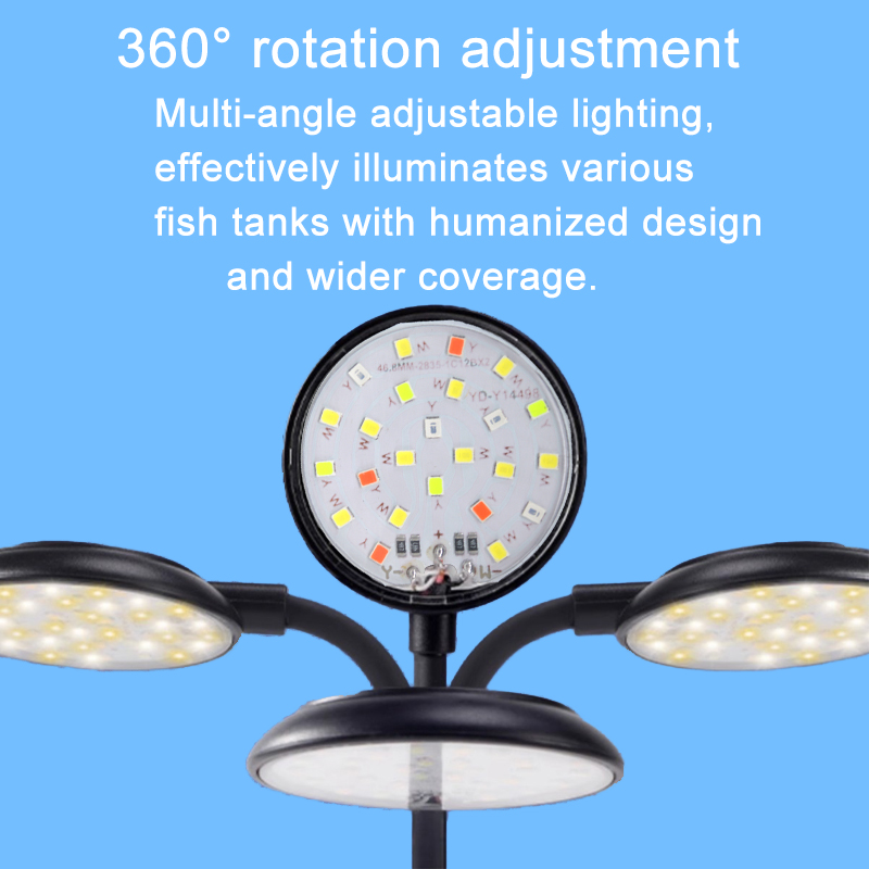 Lampu LED Akuarium USB Lampu T - Aquarium Plant Grow Light ulasan dan harga