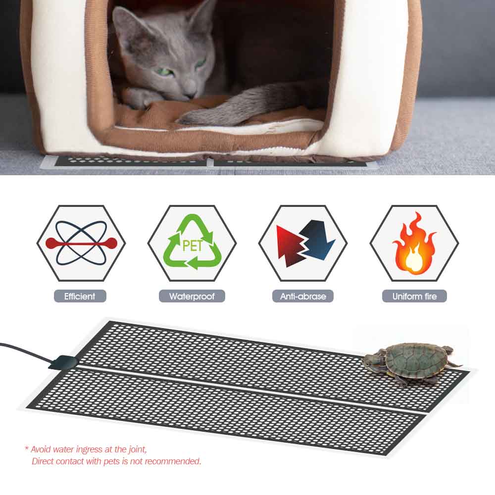 5-20w matras panas reptil bant - Planted Aquarium Heater ulasan dan harga