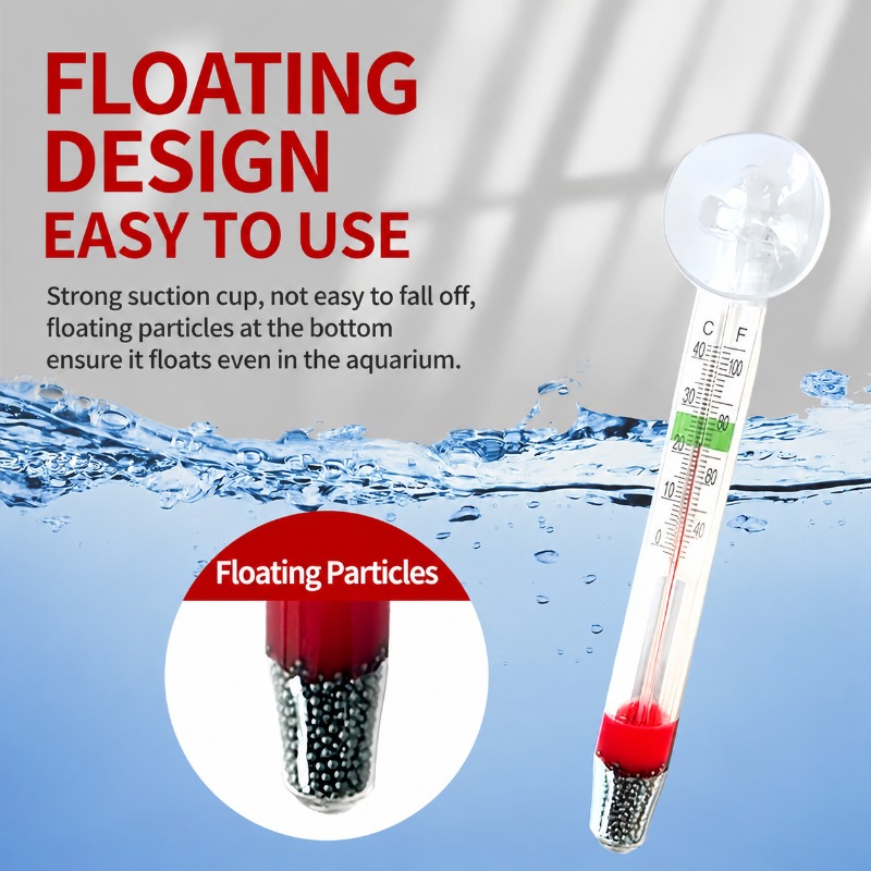 Termometer Kaca Akuarium denga - Planted Aquarium Water Temperature ulasan dan harga
