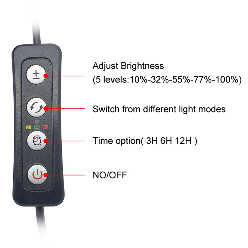 Lampu LED Akuarium untuk 16-64 - Aquarium Plant Grow Light ulasan dan harga