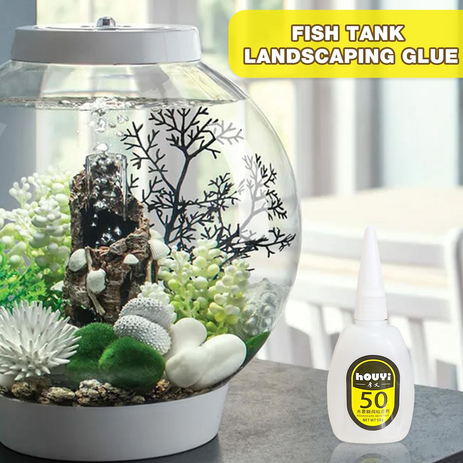 50/100g Lem Instan Bening untu - Aquarium Planting ulasan dan harga