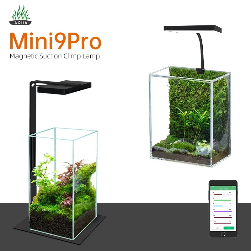 WEEK AQUA Mag Pro USB Nano Lam - Aquarium Plant Grow Light ulasan dan harga