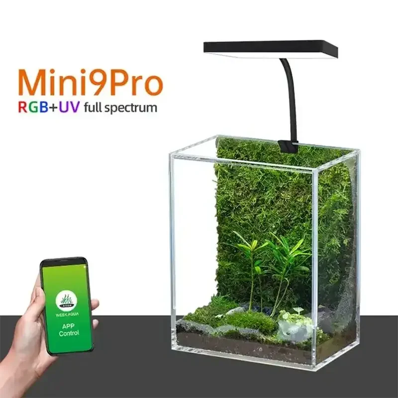 WEEK AQUA Mag Pro USB Nano Lam - Aquarium Plant Grow Light ulasan dan harga