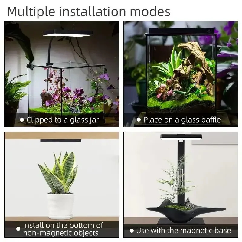 WEEK AQUA Mag Pro USB Nano Lam - Aquarium Plant Grow Light ulasan dan harga