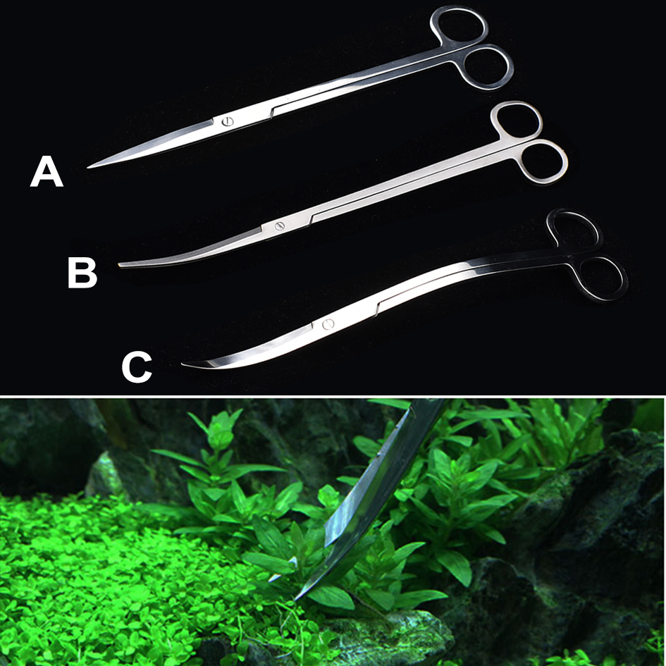 25Cm Gunting Akuarium Baja Tah - Planted Aquarium Tools ulasan dan harga
