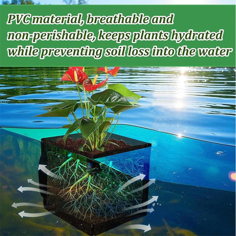 4 Buah Keranjang Tanam Kolam J - Aquarium Planting ulasan dan harga