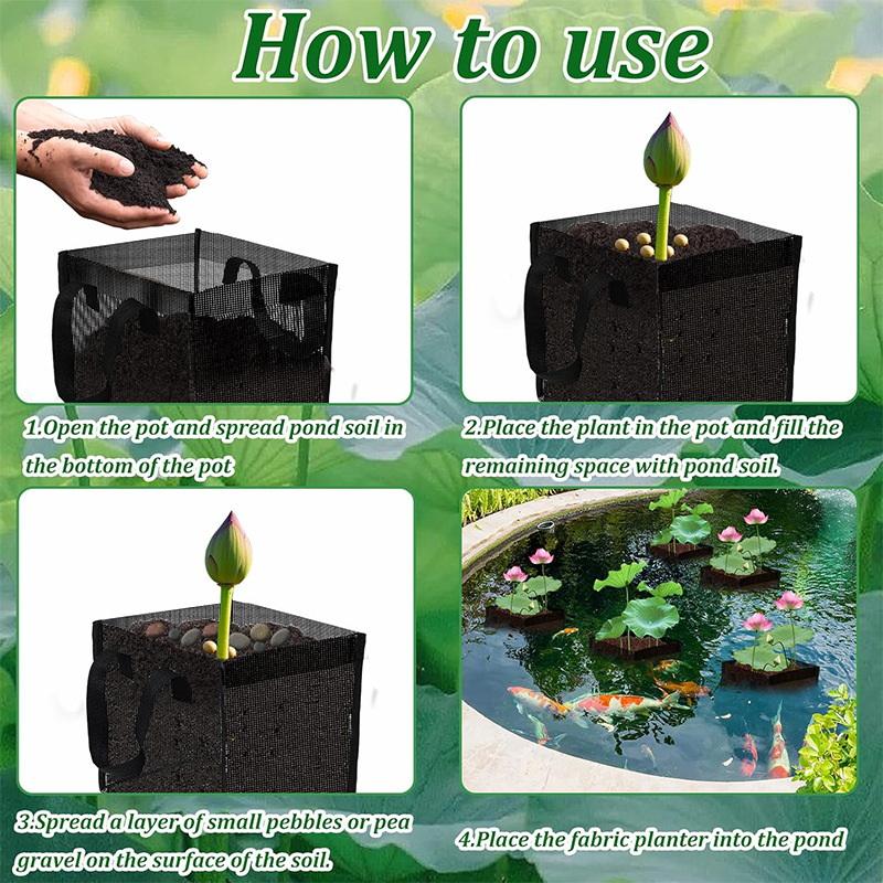 4 Buah Keranjang Tanam Kolam J - Aquarium Planting ulasan dan harga