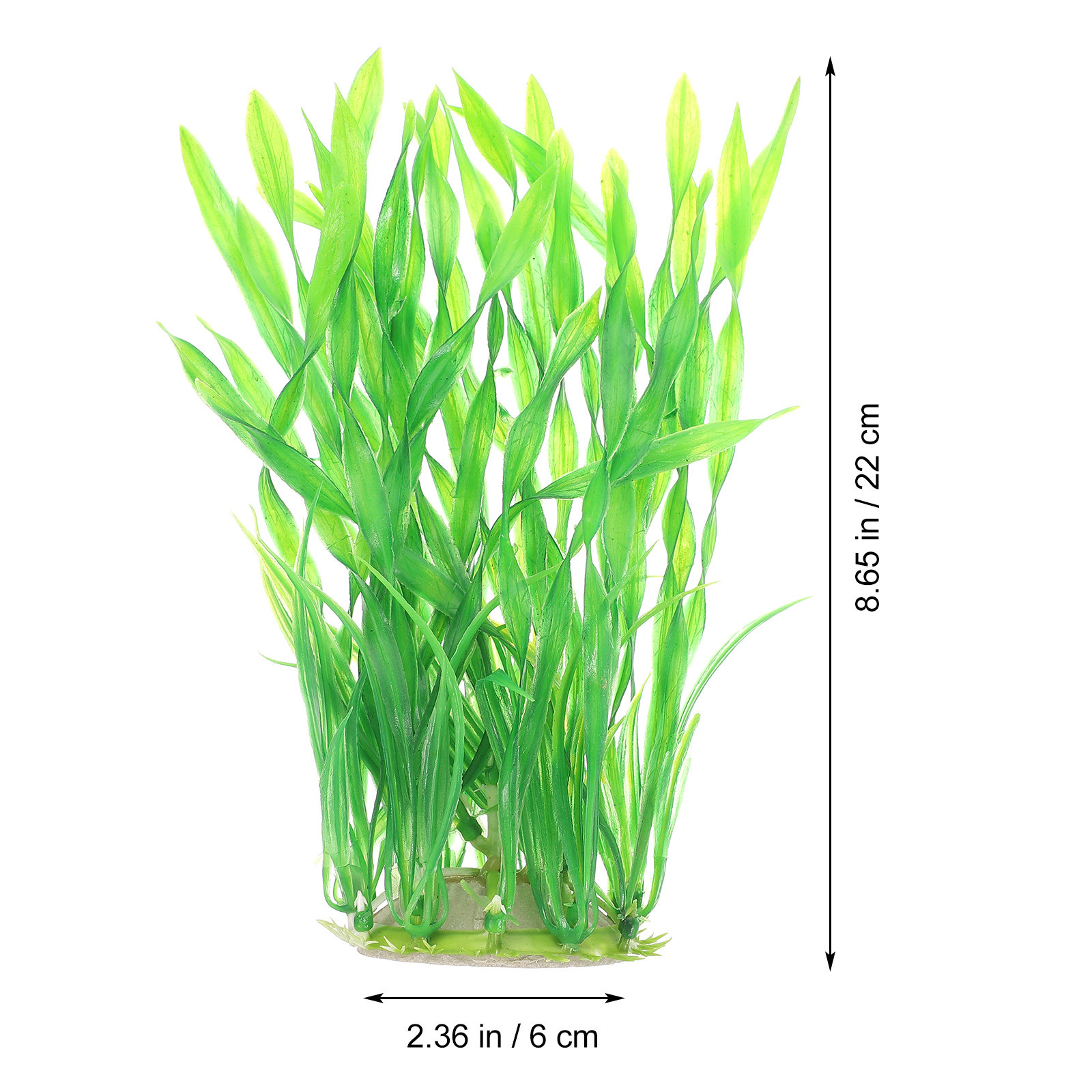 2 Buah Tanaman Air Palsu Premi - Non Planted Aquarium Fish ulasan dan harga