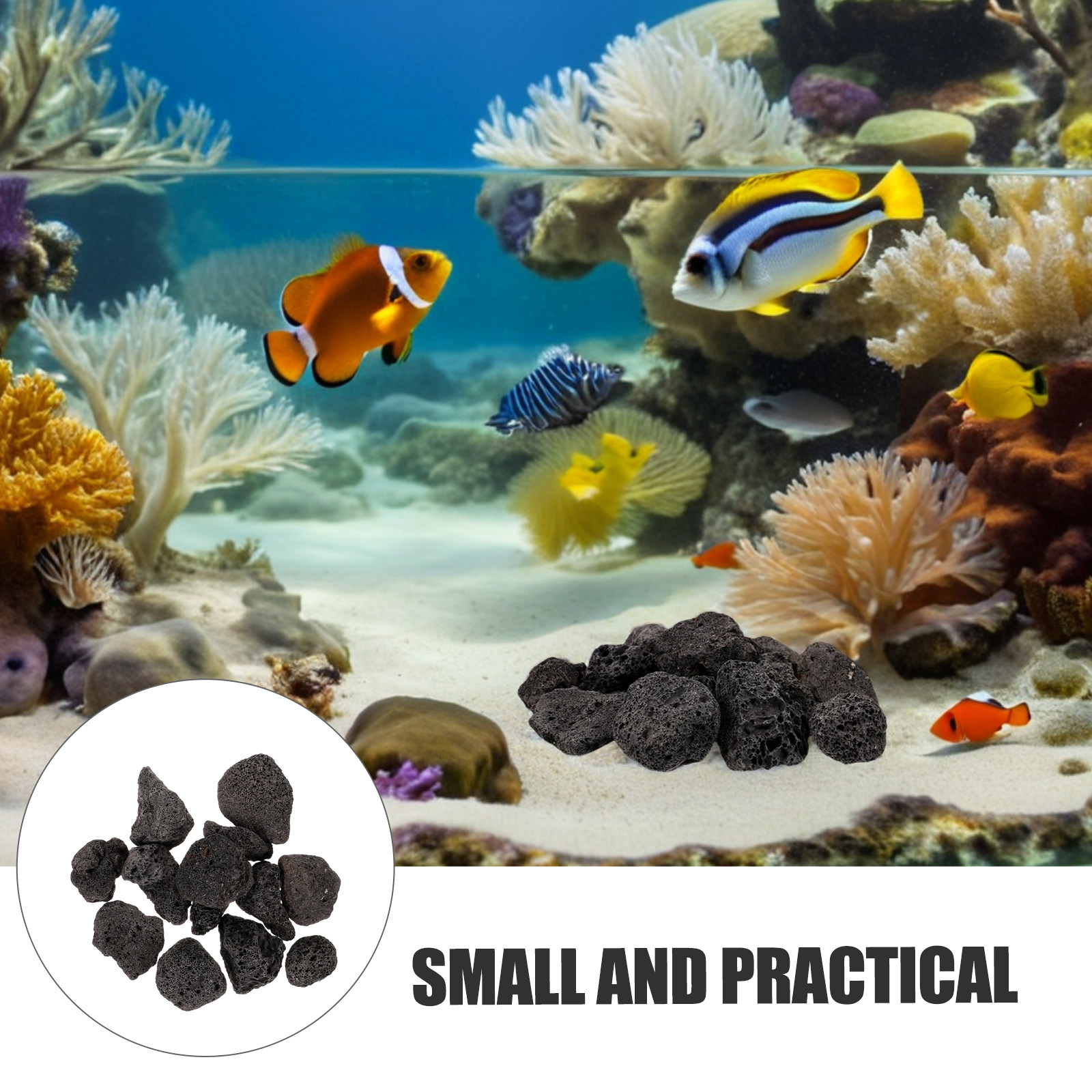 1 Paket Batu Dekorasi Vulkanik - Aquarium Planting ulasan dan harga