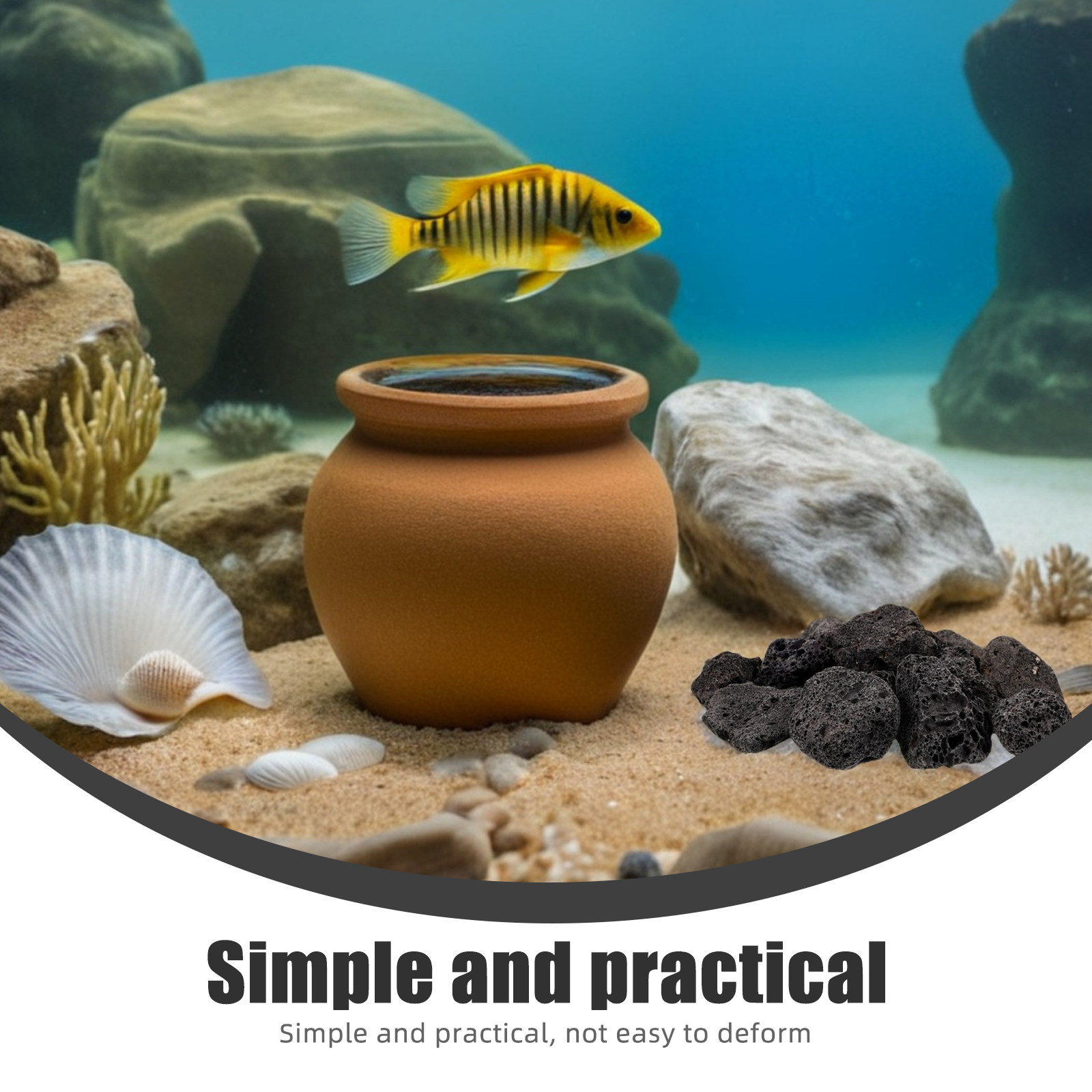 1 Paket Batu Dekorasi Vulkanik - Aquarium Planting ulasan dan harga