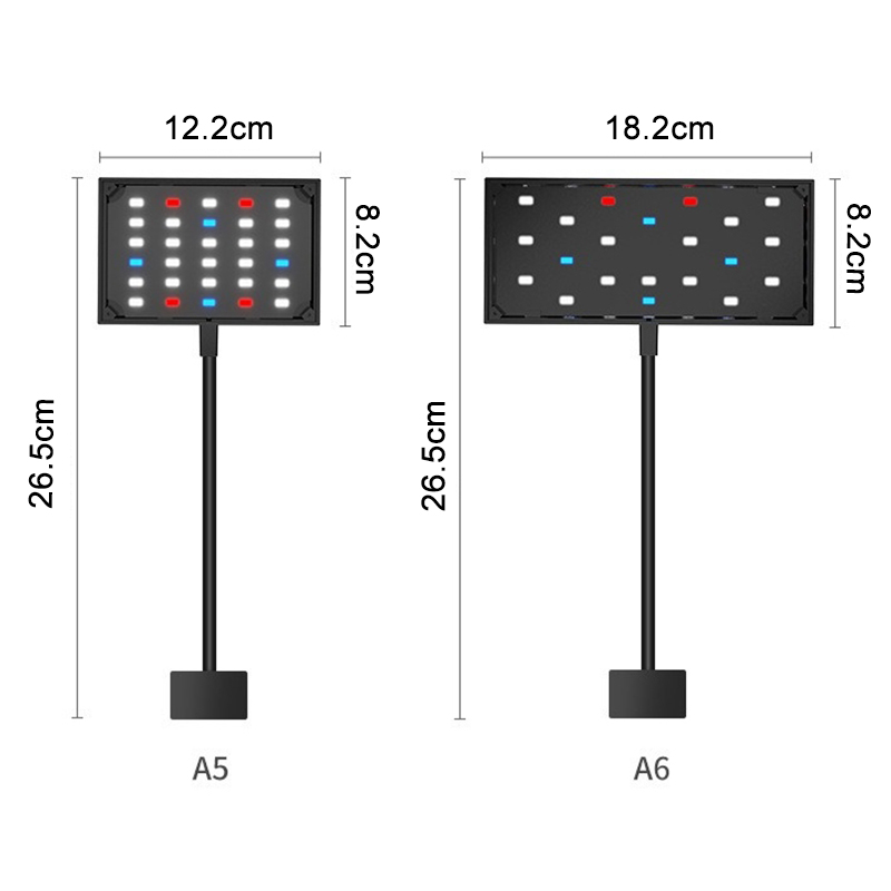 Lampu LED USB Akuarium Lampu T - Aquarium Plant Grow Light ulasan dan harga
